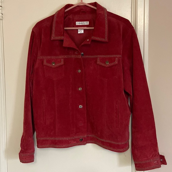 Coldwater Creek Suede Jacket - Picture 1 of 9